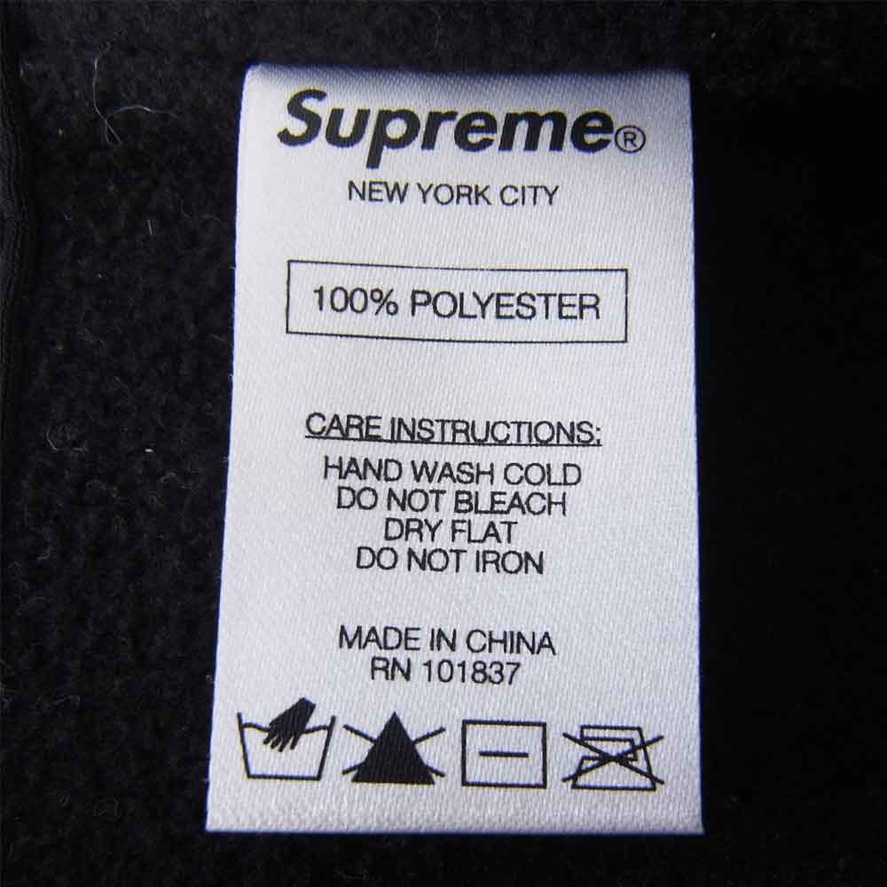 Supreme シュプリーム FLEECE HEADBAND フリース ヘッド バンド ヘアバンド ブラック系【中古】