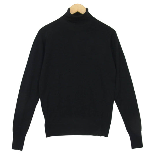 JOHN SMEDLEY ジョンスメドレー タートル ネック ブラック系 XS【中古】