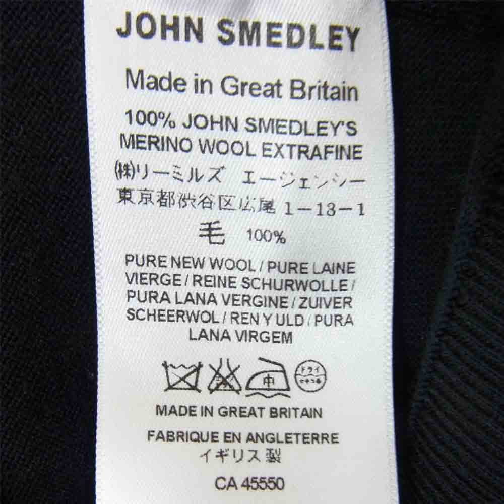 JOHN SMEDLEY ジョンスメドレー タートル ネック ブラック系 XS【中古】