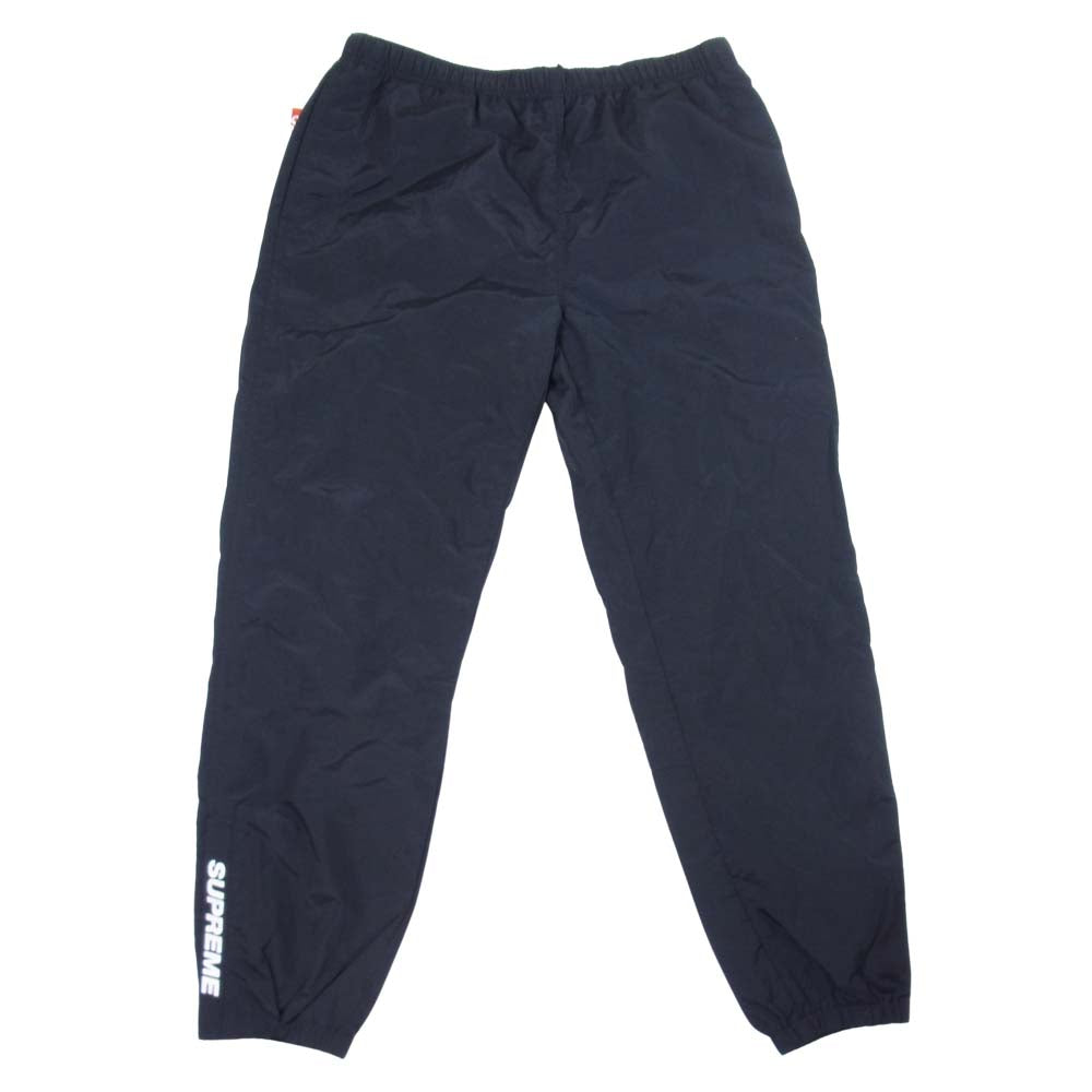 Supreme シュプリーム 18AW WARM UP PANT ウォーム アップ ナイロン トラック ブラック系 M【美品】【中古】