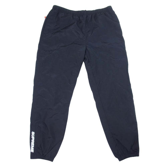 Supreme シュプリーム 18AW WARM UP PANT ウォーム アップ ナイロン トラック ブラック系 M【美品】【中古】