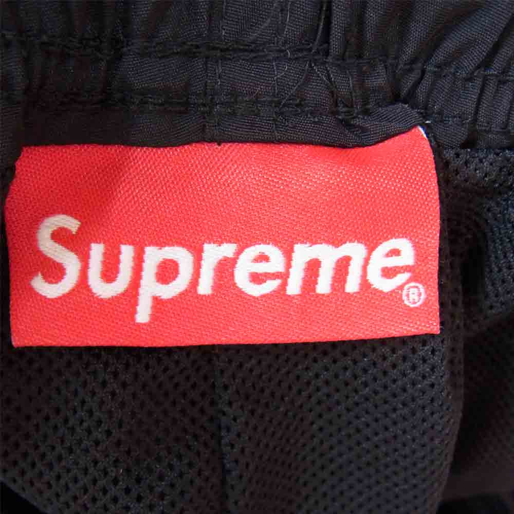 Supreme シュプリーム 18AW WARM UP PANT ウォーム アップ ナイロン トラック ブラック系 M【美品】【中古】