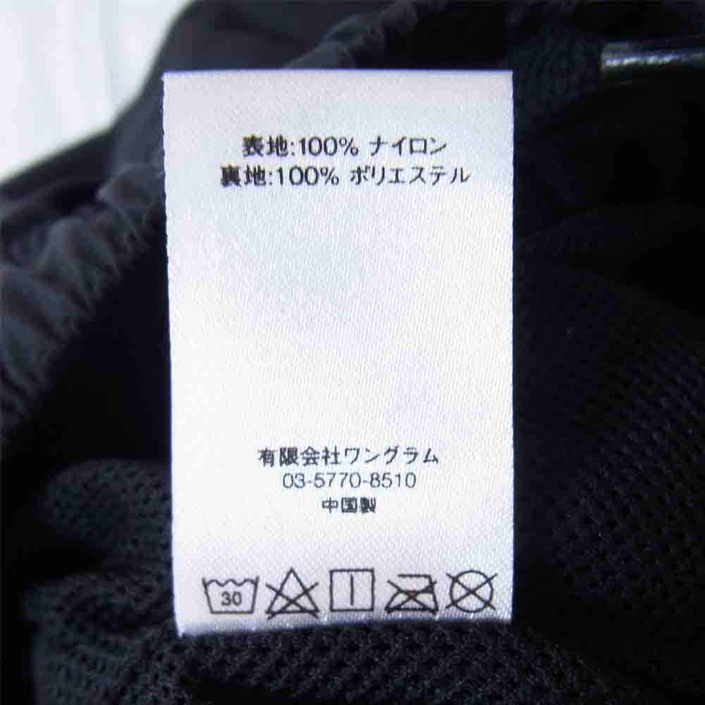 Supreme シュプリーム 18AW WARM UP PANT ウォーム アップ ナイロン トラック ブラック系 M【美品】【中古】