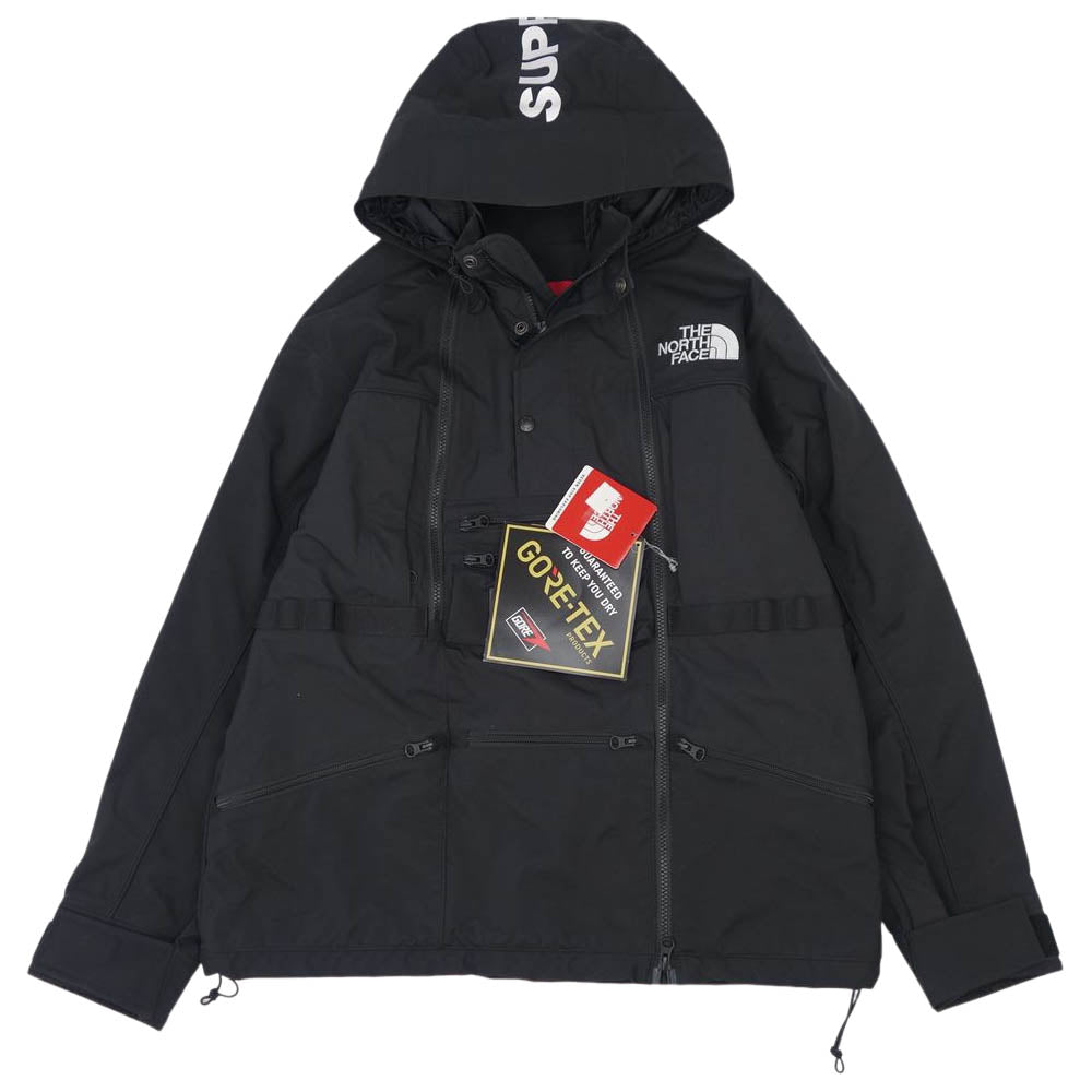Supreme シュプリーム 16ss ×THE NORTH FACE STEEP TECH HOODED JACKET ノースフェイス スティープ テック ブラック系【中古】