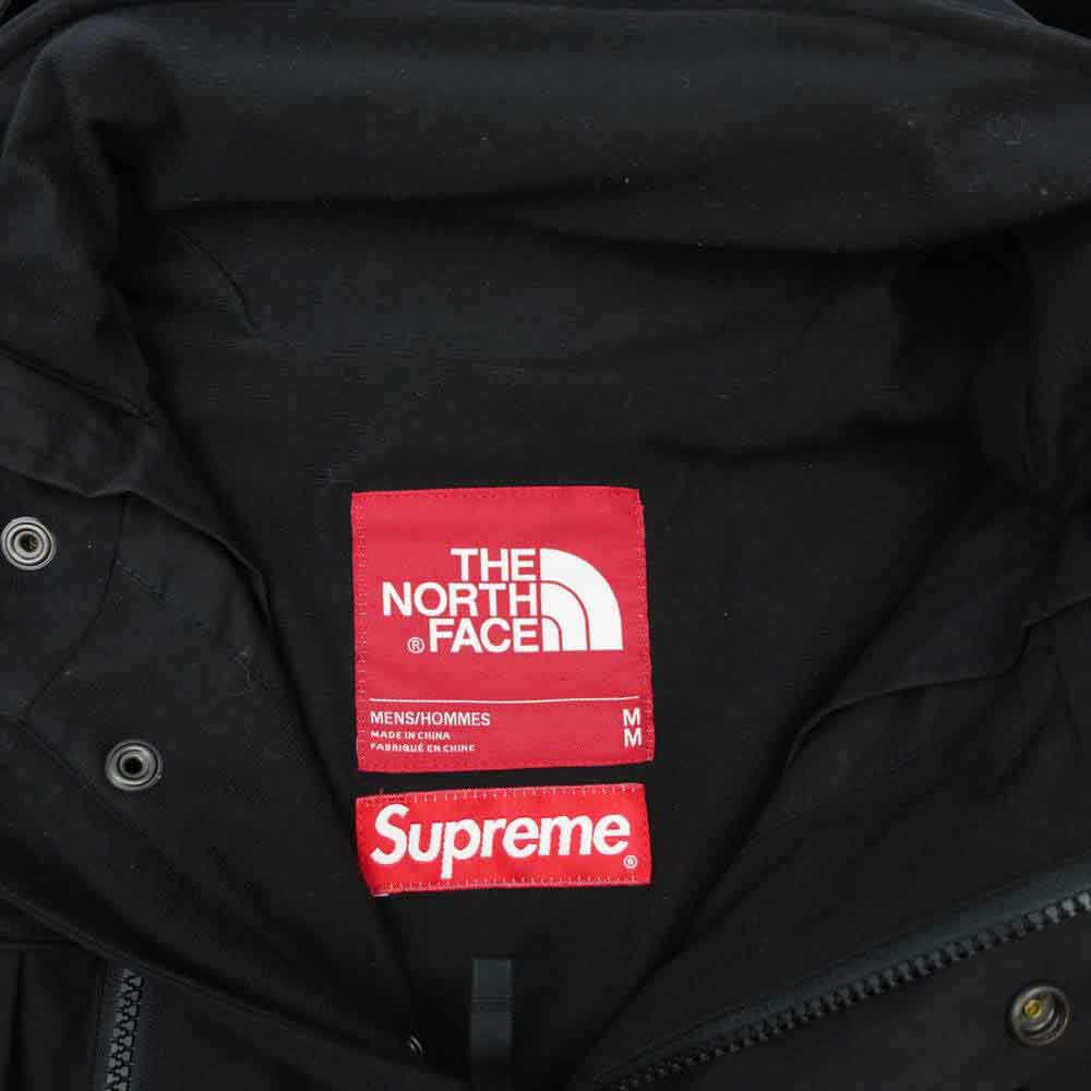 Supreme シュプリーム 16ss ×THE NORTH FACE STEEP TECH HOODED JACKET ノースフェイス スティープ テック ブラック系【中古】