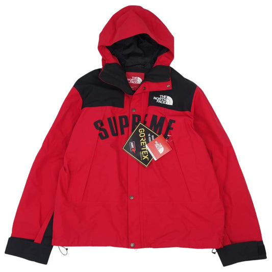 Supreme シュプリーム 19SS NP11901i ×THE NORTH FACE ARC LOGO MAUNTAIN PARKA ノースフェイス レッド系 XL【中古】