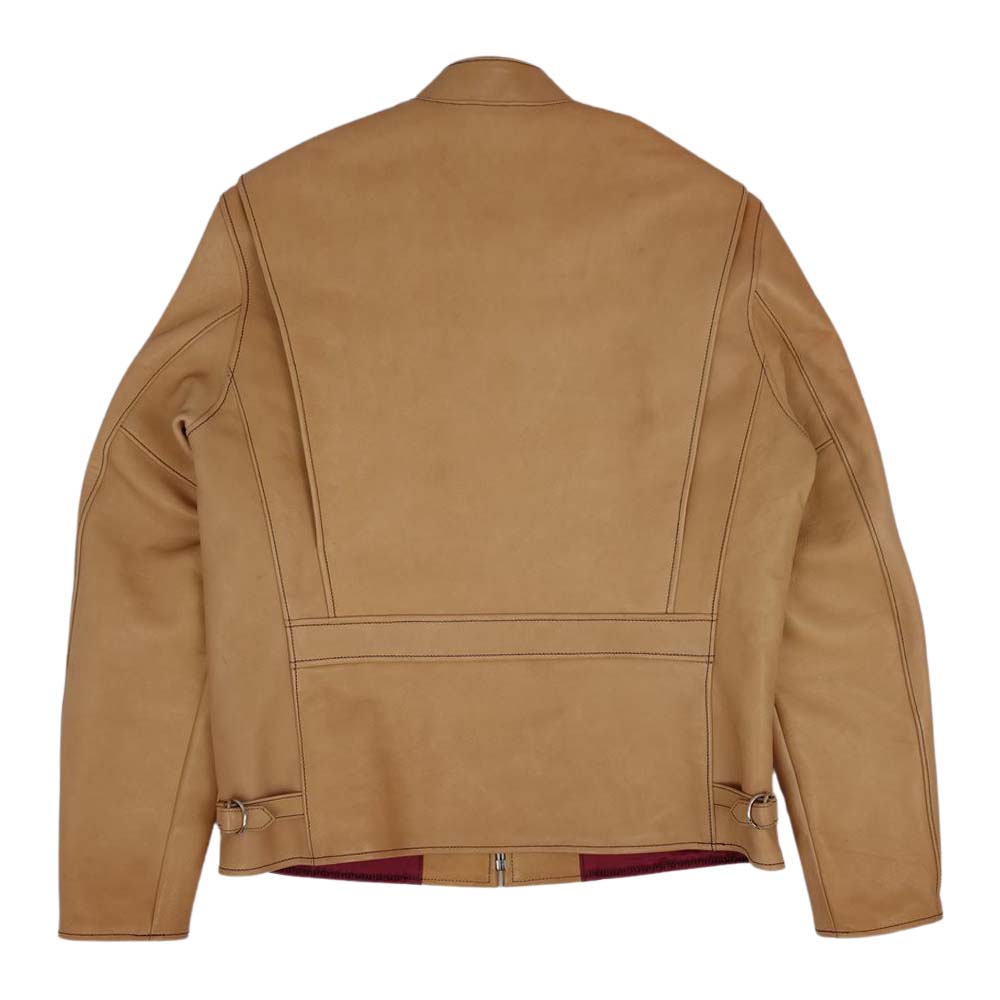 レインボーカントリー RCL-10029H -JE JELADO Horsehide Stand Collar Riders Jacket ホースハイド スタンド シングル ライダース ヌメ革 ヌメ革 40【新古品】【未使用】【中古】