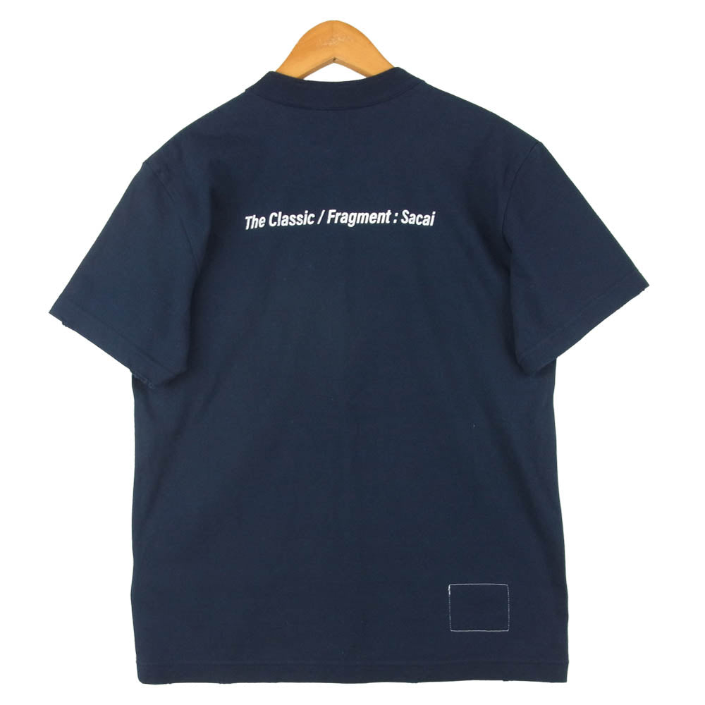 Sacai サカイ 21-0314S Fragment T-Shirt フラグメント 半袖 Tシャツ ...