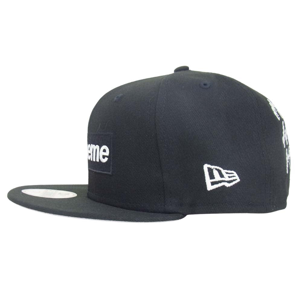 Supreme シュプリーム 21SS × New Era Champions Box Logo シュプリーム × ニューエラ ボックス ロゴ ブラック系 58.7cm【新古品】【未使用】【中古】
