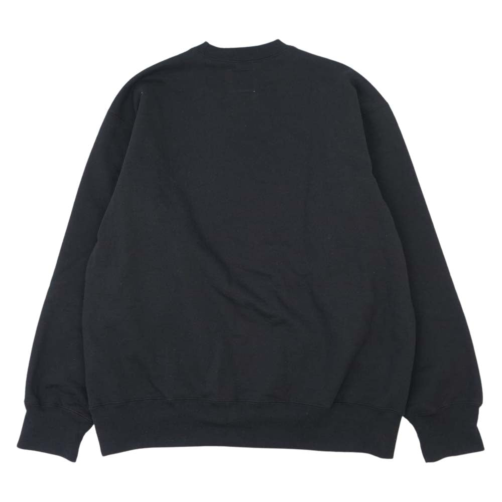 Supreme シュプリーム 20AW × Yohji Yamamoto Crew neck ヨウジ ヤマモト クルー ネック ブラック系 L【中古】