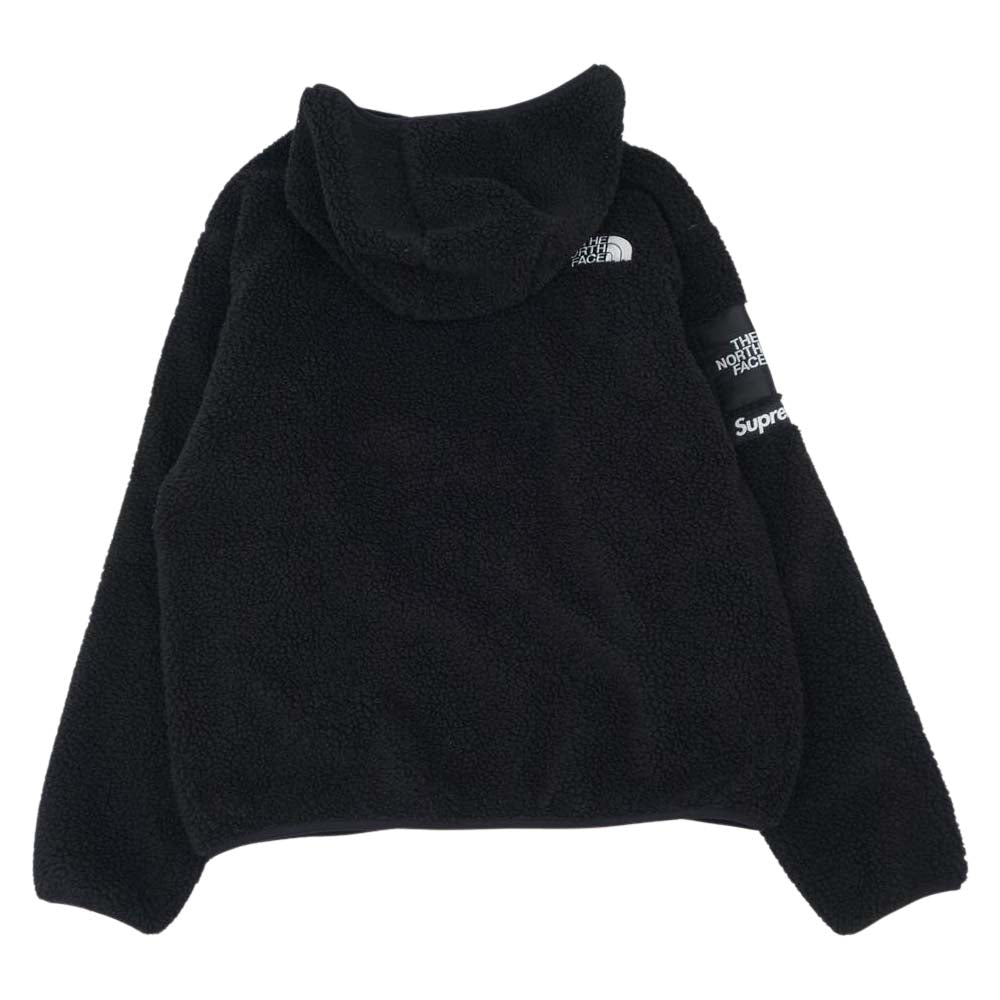 Supreme シュプリーム 20AW × The North Face S Logo Hooded Fleece Jacket ノースフェイス エス ロゴ  ブラック系 M【新古品】【未使用】【中古】
