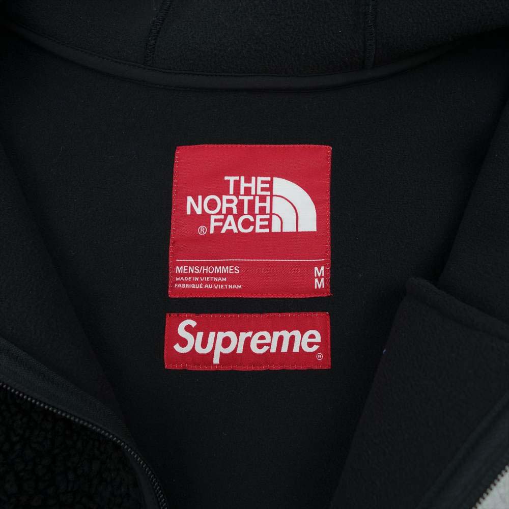 Supreme シュプリーム 20AW × The North Face S Logo Hooded Fleece Jacket ノースフェイス エス ロゴ  ブラック系 M【新古品】【未使用】【中古】