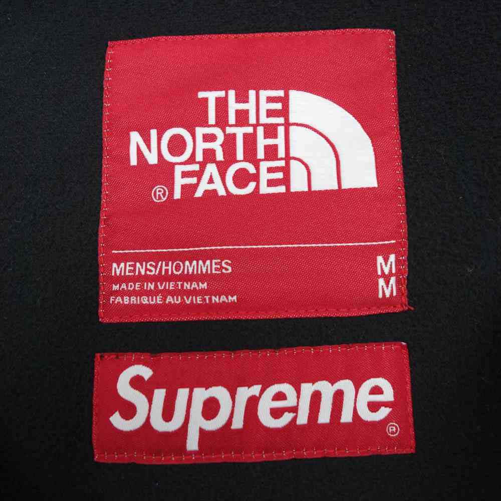 Supreme シュプリーム 20AW × The North Face S Logo Hooded Fleece Jacket ノースフェイス エス ロゴ  ブラック系 M【新古品】【未使用】【中古】