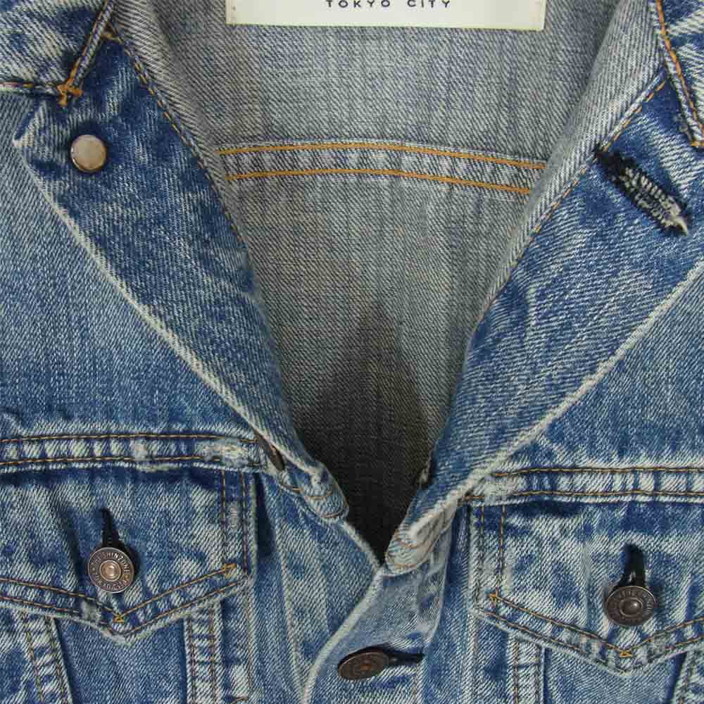 シンゾーン DENIM JACKET デニム ジャケット インディゴブルー系 36【中古】