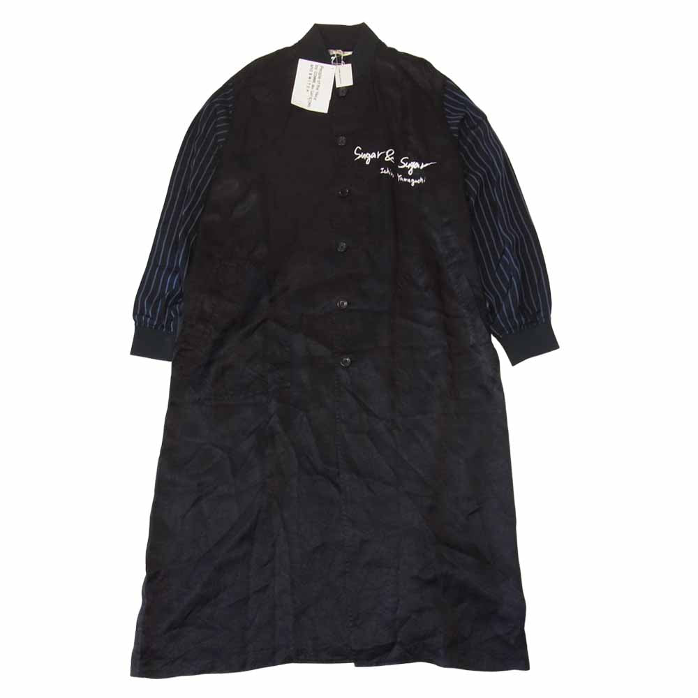 COMME des GARCONS コムデギャルソン OF-C101 SUGAR＆SUGAR スタッフ コート ブラック系 L【新古品】【未使用】【中古】