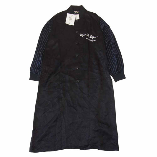 COMME des GARCONS コムデギャルソン OF-C101 SUGAR＆SUGAR スタッフ コート ブラック系 L【新古品】【未使用】【中古】