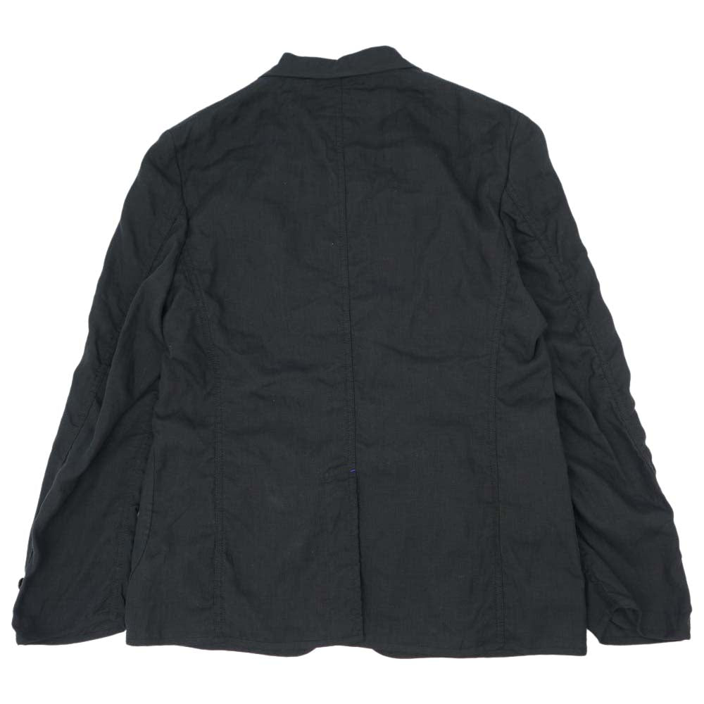 JUNYA WATANABE COMME des GARCONS MAN ジュンヤワタナベコムデギャルソンマン WG-J037 WORK LS PLAY 裏グラフィック プリント ジャケット ブラック系 M【新古品】【未使用】【中古】