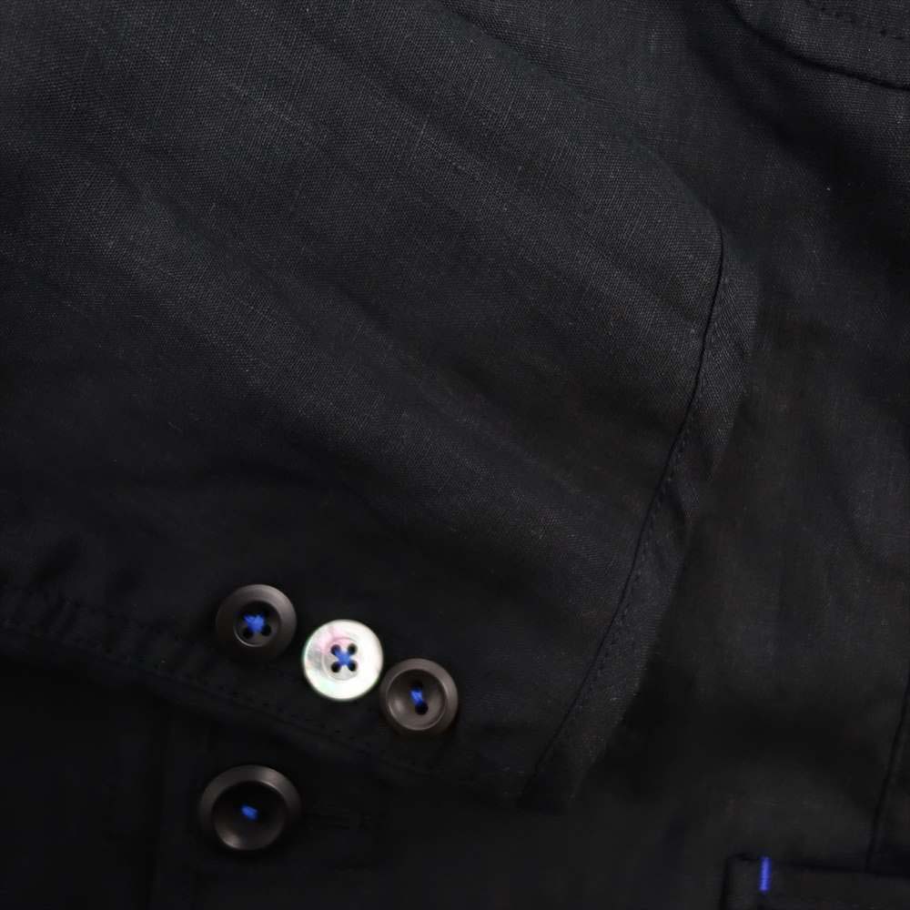 JUNYA WATANABE COMME des GARCONS MAN ジュンヤワタナベコムデギャルソンマン WG-J037 WORK LS PLAY 裏グラフィック プリント ジャケット ブラック系 M【新古品】【未使用】【中古】