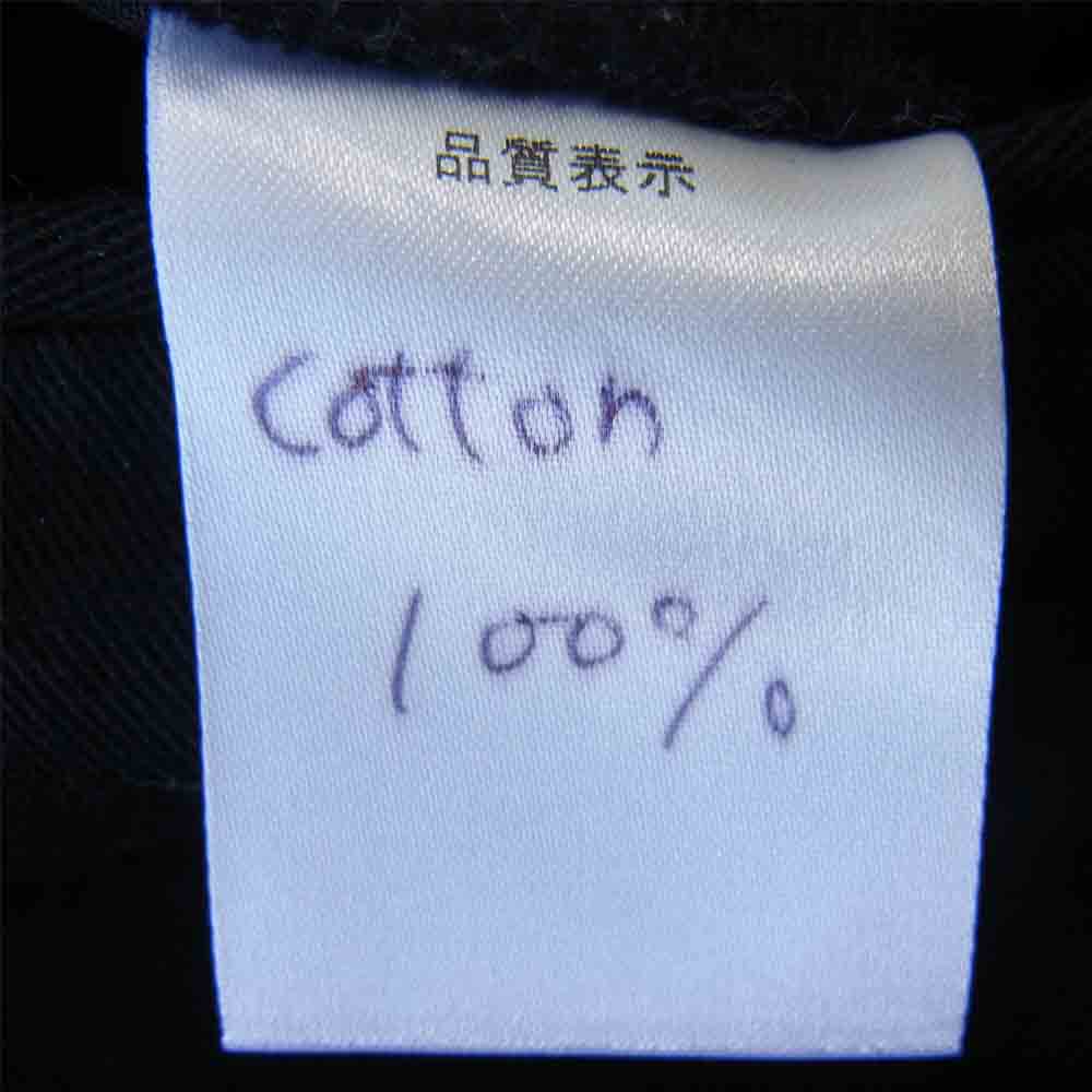 五十嵐トラウザーズ コットン 1タック センタープレス トラウザーズ パンツ ブラック系【中古】