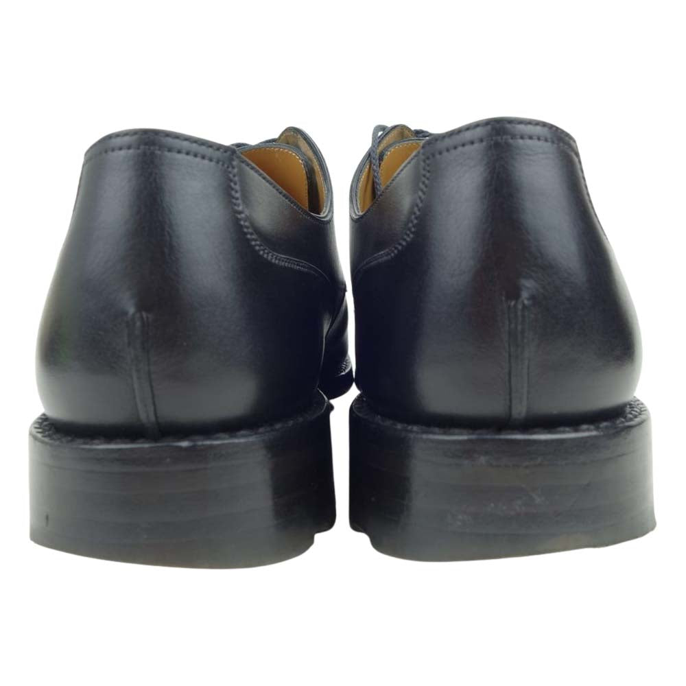 ジェイエムウエストン M 301 641 GOLF OXFORD BLACK RUSSIAN ゴルフ オックスフォード キルト付属 Uチップ シューズ ブラック系 9/D【中古】