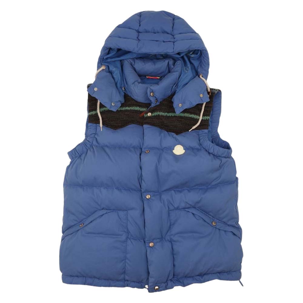 MONCLER モンクレール V 国内正規品 GYANTSE DOWN VEST VISVIM ビズビム ダウンベスト ブルー系 2【中古】