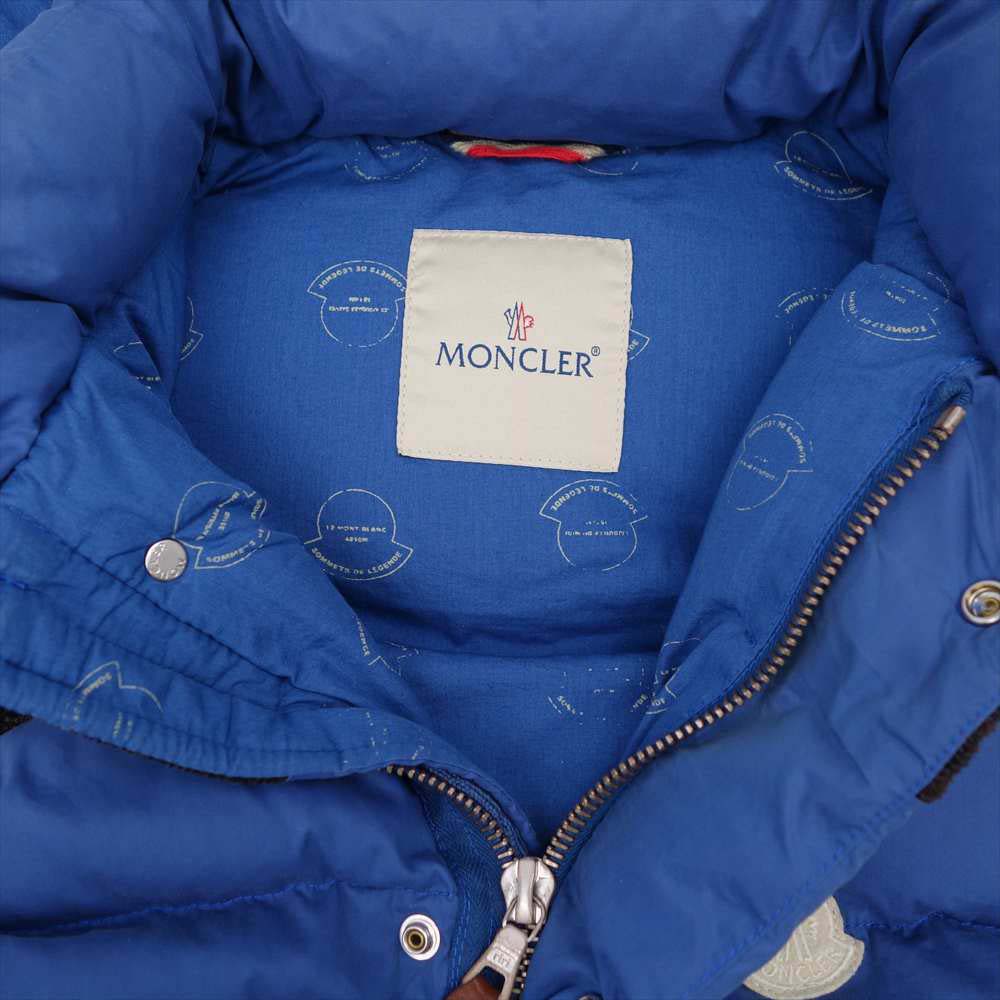MONCLER モンクレール V 国内正規品 GYANTSE DOWN VEST VISVIM ビズビム ダウンベスト ブルー系 2【中古】