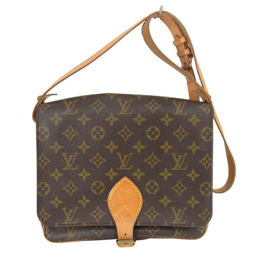 LOUIS VUITTON ルイ・ヴィトン M51252 モノグラム カルトシエール ショルダー バッグ ブラウン系【中古】