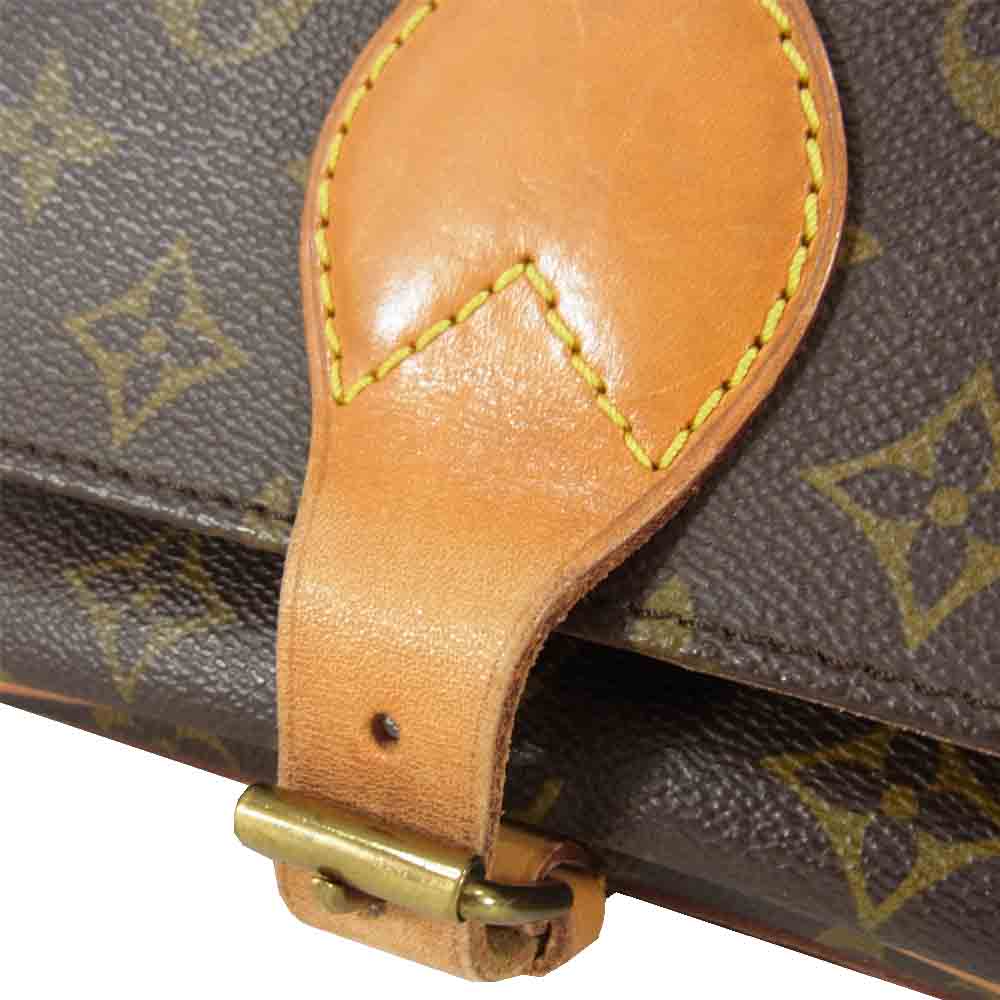 LOUIS VUITTON ルイ・ヴィトン M51252 モノグラム カルトシエール ショルダー バッグ ブラウン系【中古】