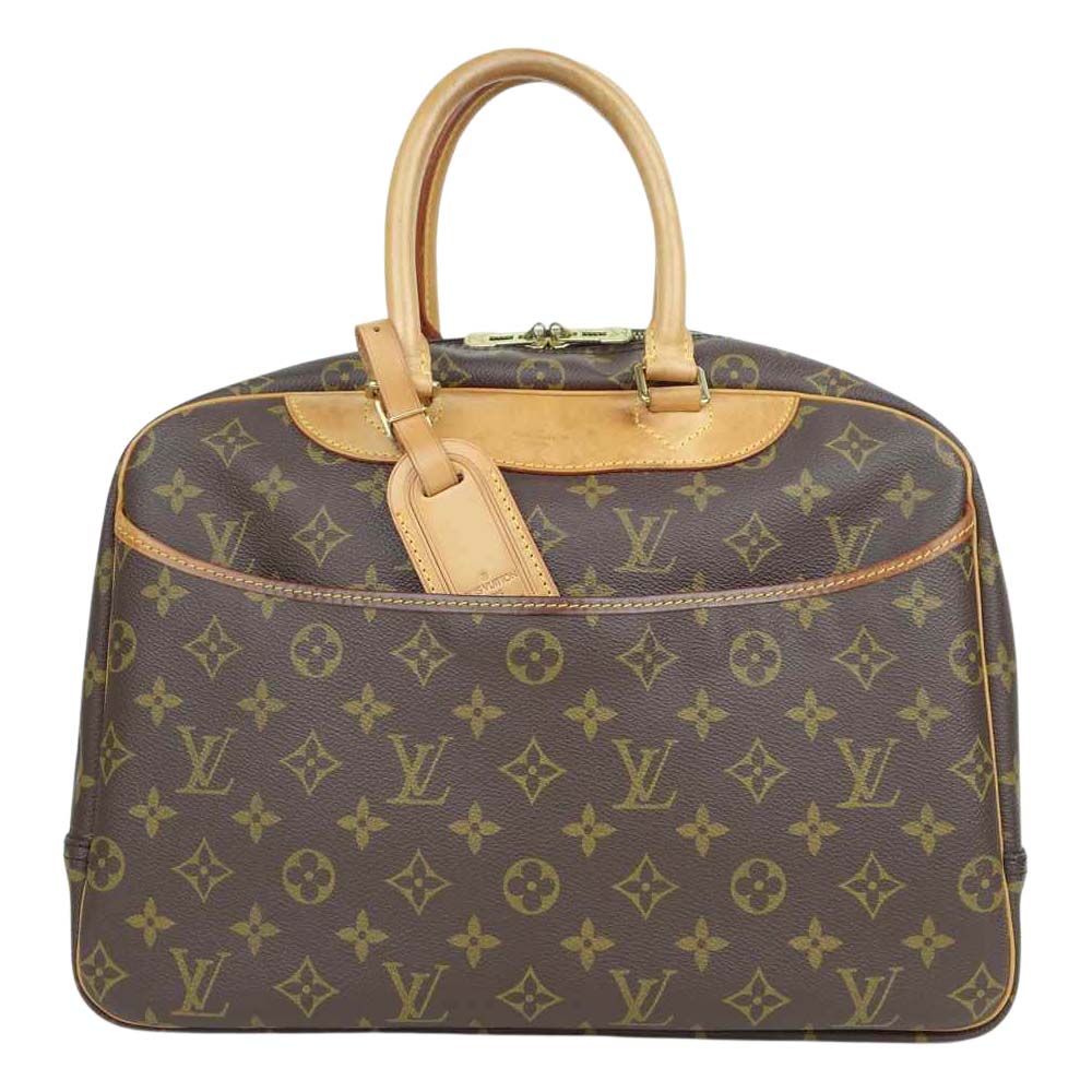LOUIS VUITTON ルイ・ヴィトン M47270 モノグラム ボーリング ヴァニティ ドーヴィル ハンドバッグ ミニボストンバッグ ブラウン系【中古】