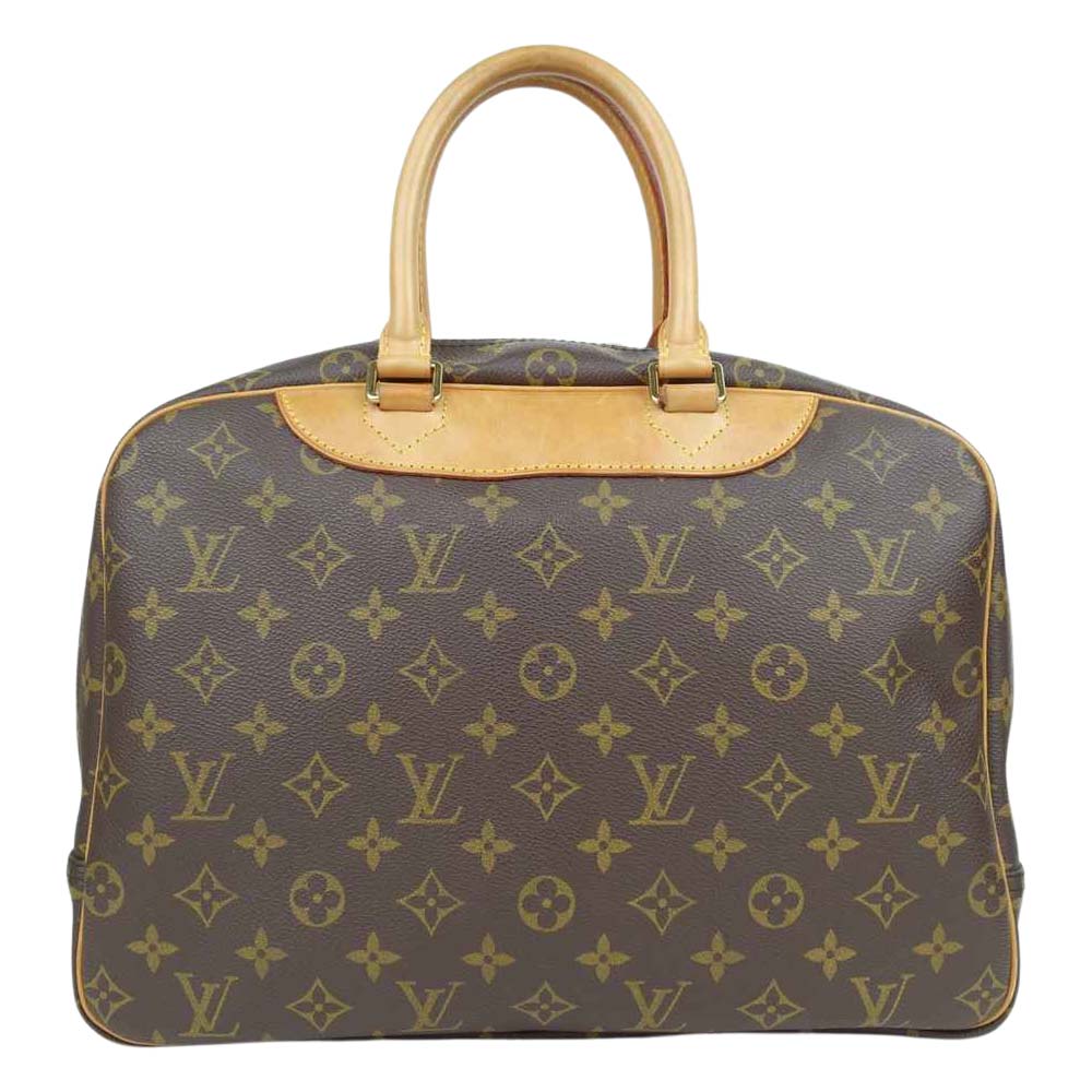LOUIS VUITTON ルイ・ヴィトン M47270 モノグラム ボーリング ヴァニティ ドーヴィル ハンドバッグ ミニボストンバッグ ブラウン系【中古】