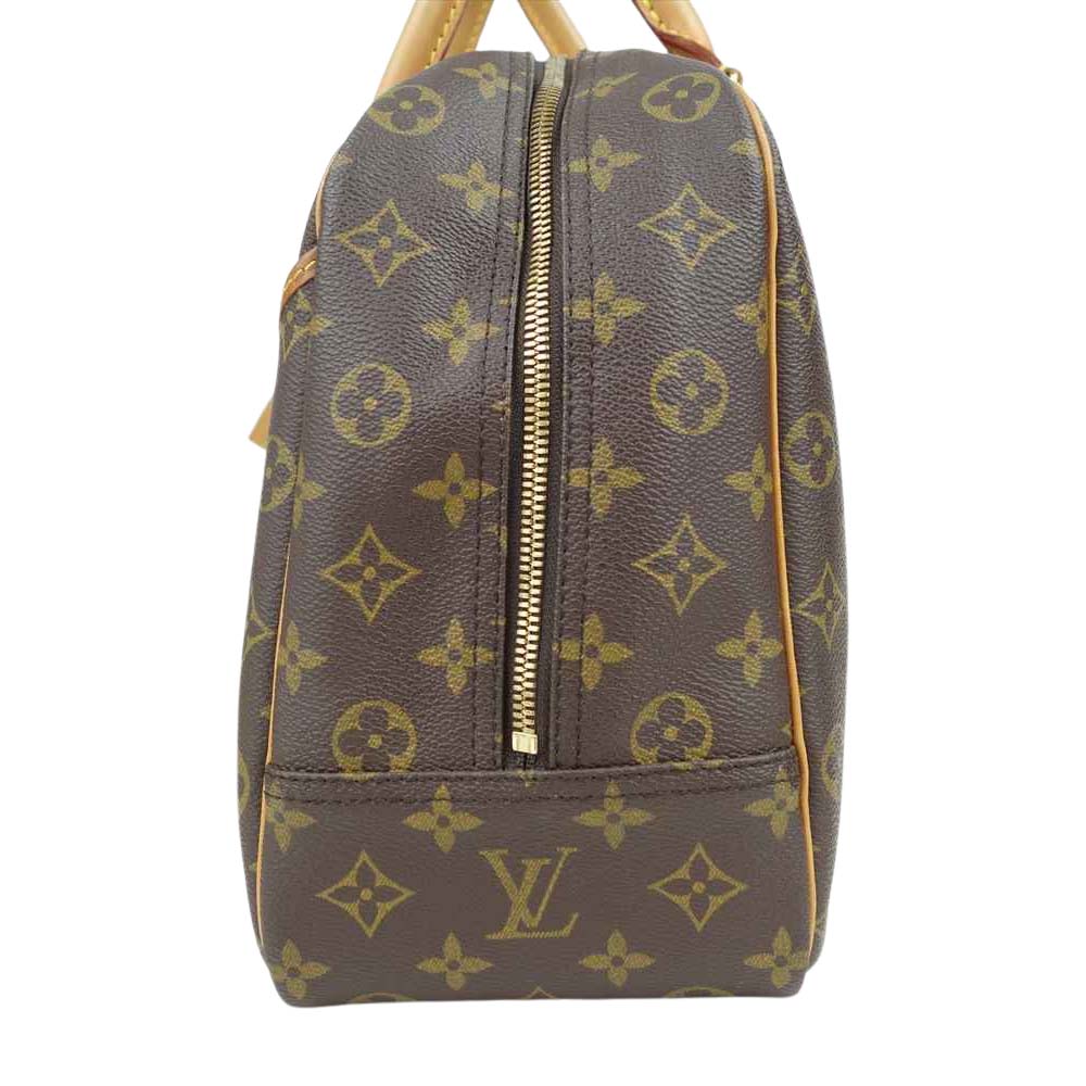 LOUIS VUITTON ルイ・ヴィトン M47270 モノグラム ボーリング ヴァニティ ドーヴィル ハンドバッグ ミニボストンバッグ ブラウン系【中古】