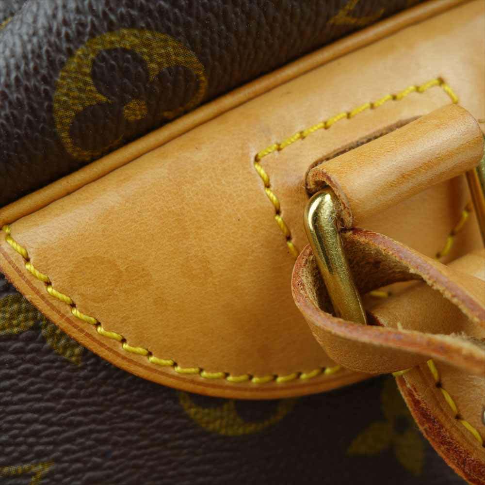 LOUIS VUITTON ルイ・ヴィトン M47270 モノグラム ボーリング ヴァニティ ドーヴィル ハンドバッグ ミニボストンバッグ ブラウン系【中古】