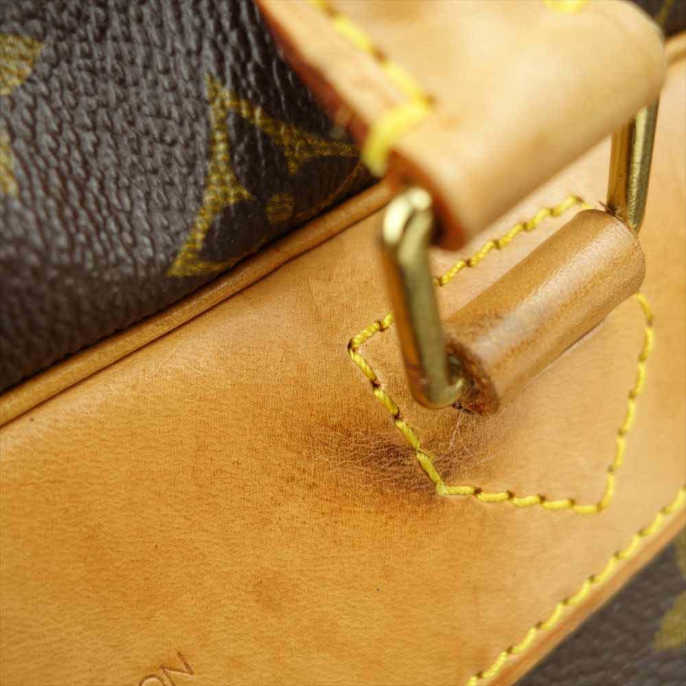 LOUIS VUITTON ルイ・ヴィトン M47270 モノグラム ボーリング ヴァニティ ドーヴィル ハンドバッグ ミニボストンバッグ ブラウン系【中古】