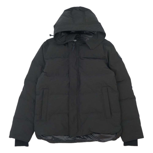 CANADA GOOSE カナダグース 3804MB 国内正規品 BLACK LABEL ブラックレーベル MACMILLAN PARKA マクミラン パーカ ブラック系 M【極上美品】【中古】