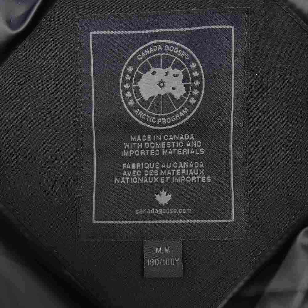 CANADA GOOSE カナダグース 3804MB 国内正規品 BLACK LABEL ブラックレーベル MACMILLAN PARKA マクミラン パーカ ブラック系 M【極上美品】【中古】