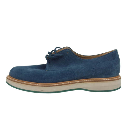 CHURCH'S チャーチ LEYTON レイトン スエード シューズ ネイビー系 実寸サイズ約27.5㎝【美品】【中古】