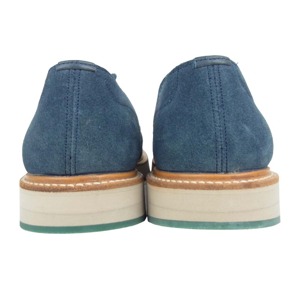 CHURCH'S チャーチ LEYTON レイトン スエード シューズ ネイビー系 実寸サイズ約27.5㎝【美品】【中古】