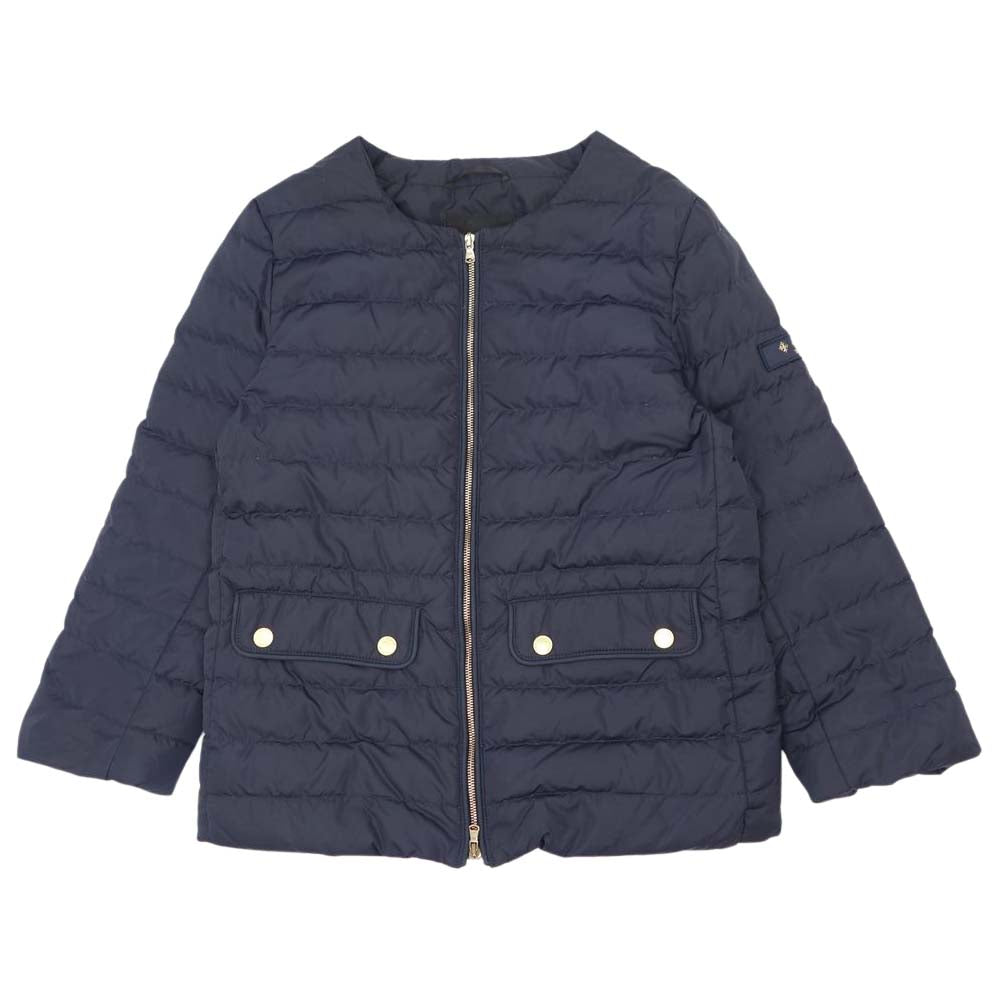 TATRAS タトラス 17SS LTA17S4607 DOWN JACKET ノーカラー ショート ダウン ジャケット ダークネイビー系【中古】