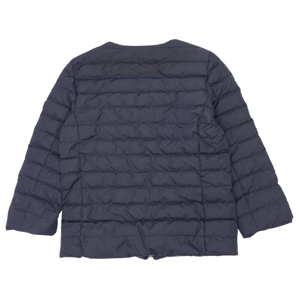 TATRAS タトラス 17SS LTA17S4607 DOWN JACKET ノーカラー ショート ダウン ジャケット ダークネイビー系【中古】
