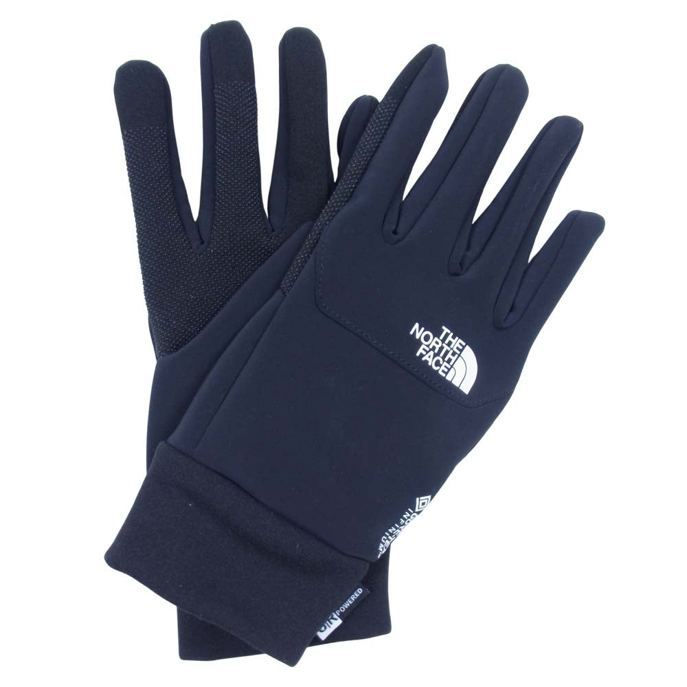 THE NORTH FACE ノースフェイス NN61915 Windstopper Etip Glove ウィンドストッパー イーチップ グローブ ブラック系 M【美品】【中古】