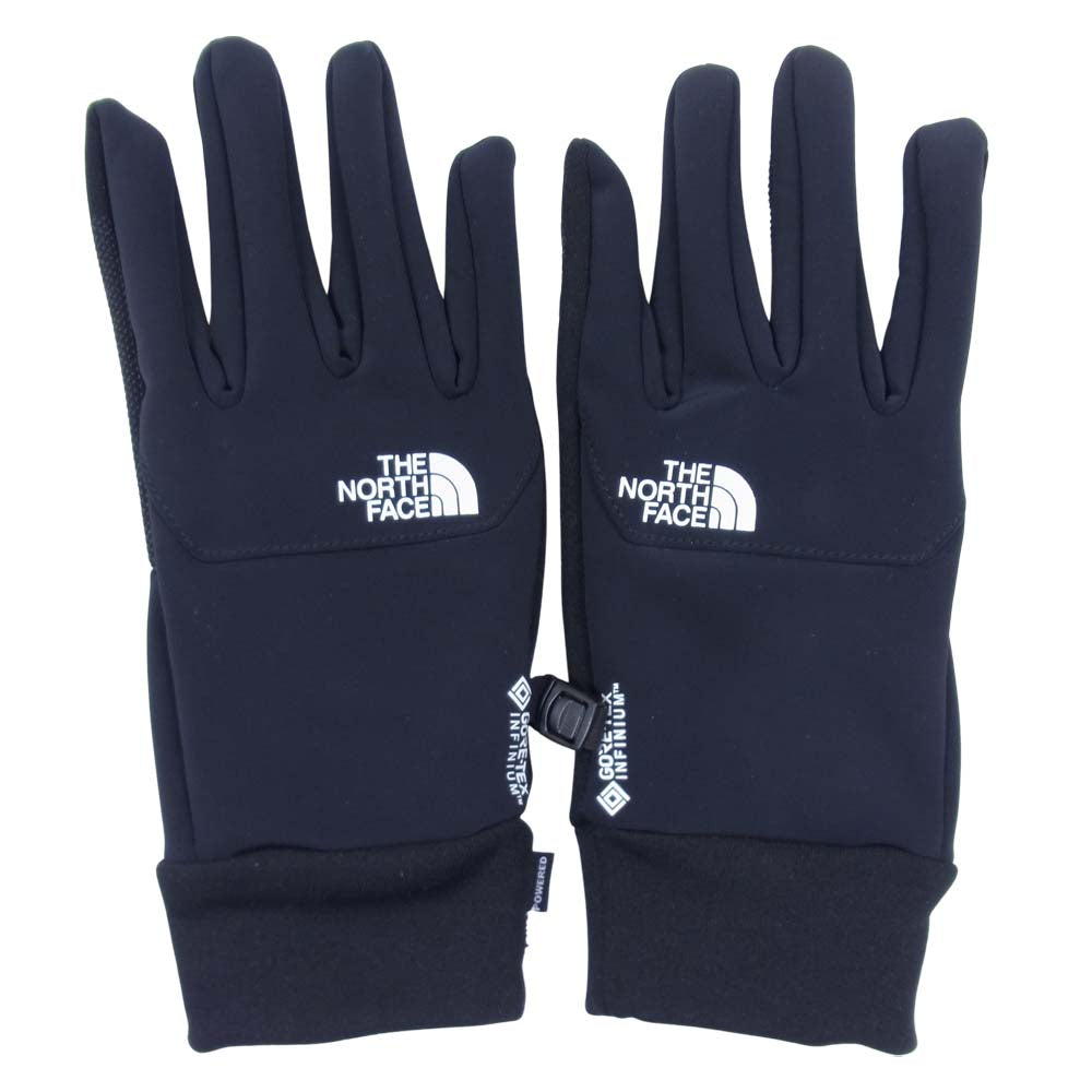 THE NORTH FACE ノースフェイス NN61915 Windstopper Etip Glove ウィンドストッパー イーチップ グローブ ブラック系 M【美品】【中古】