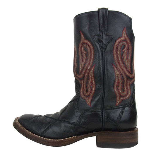 RIOS OF MERCEDES リオスオブメルセデス 3052N Patchwork See Notes Roper Boots ローパー ウエスタン ブーツ ブラック系 10【中古】
