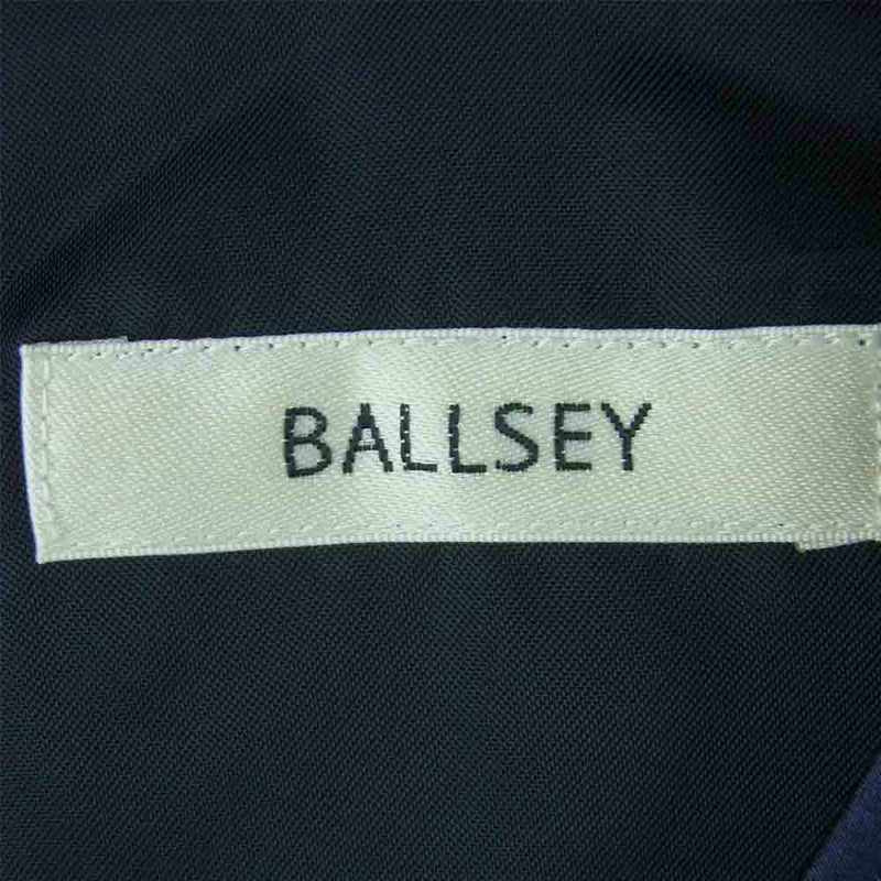 BALLSEY ボールジー 11-06-34-06102HN シルク ノースリーブ ワンピース ...