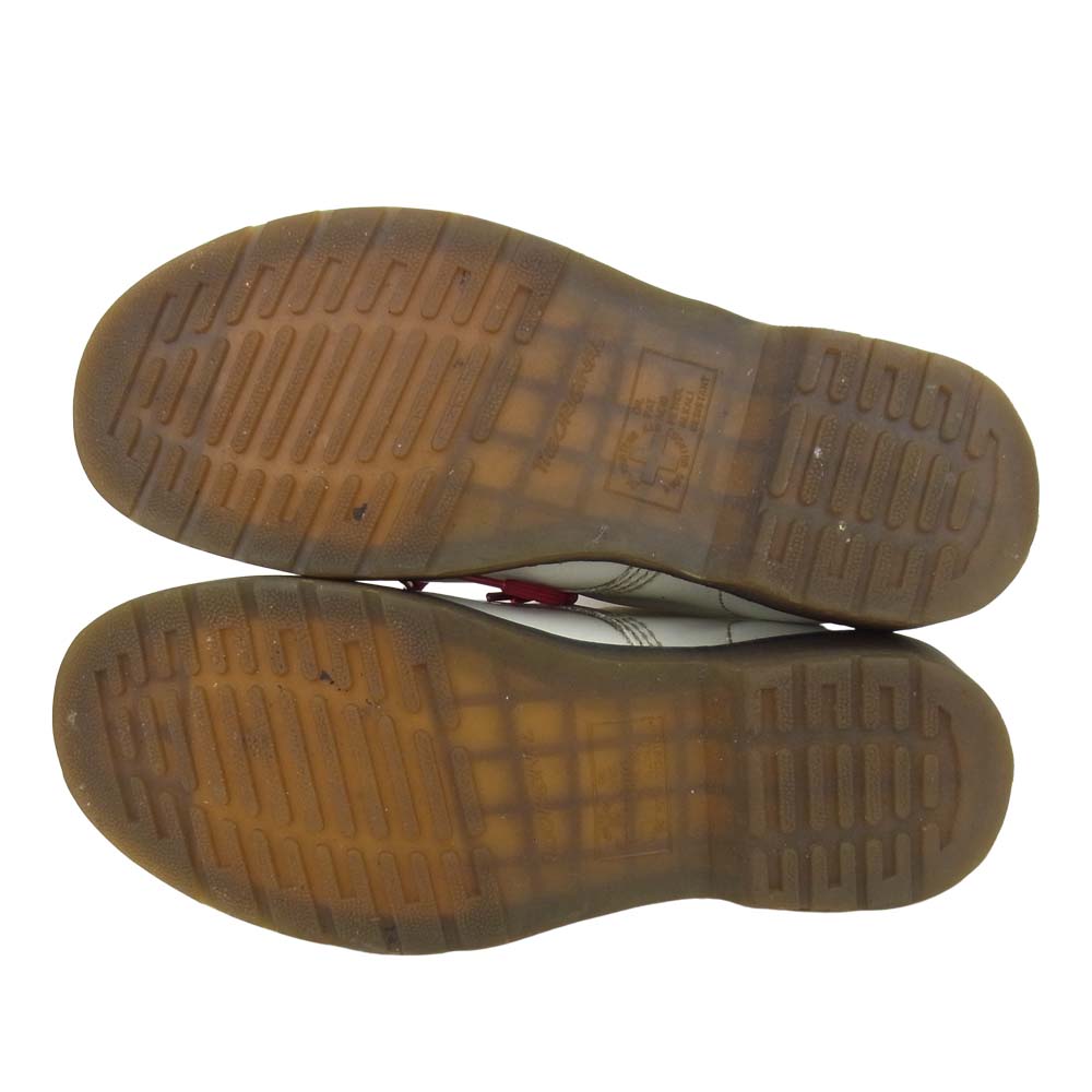 Dr.Martens ドクターマーチン 1640 8ホール モノ ブーツ ホワイト系 UK9【中古】