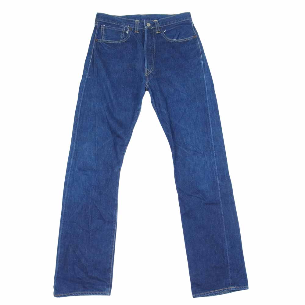 Levi's リーバイス 44501-0022 米国製 復刻 LVC 大戦モデル BIGE ボタン裏刻印555 月桂樹 S501XX デニム パンツ インディゴブルー系 32【中古】