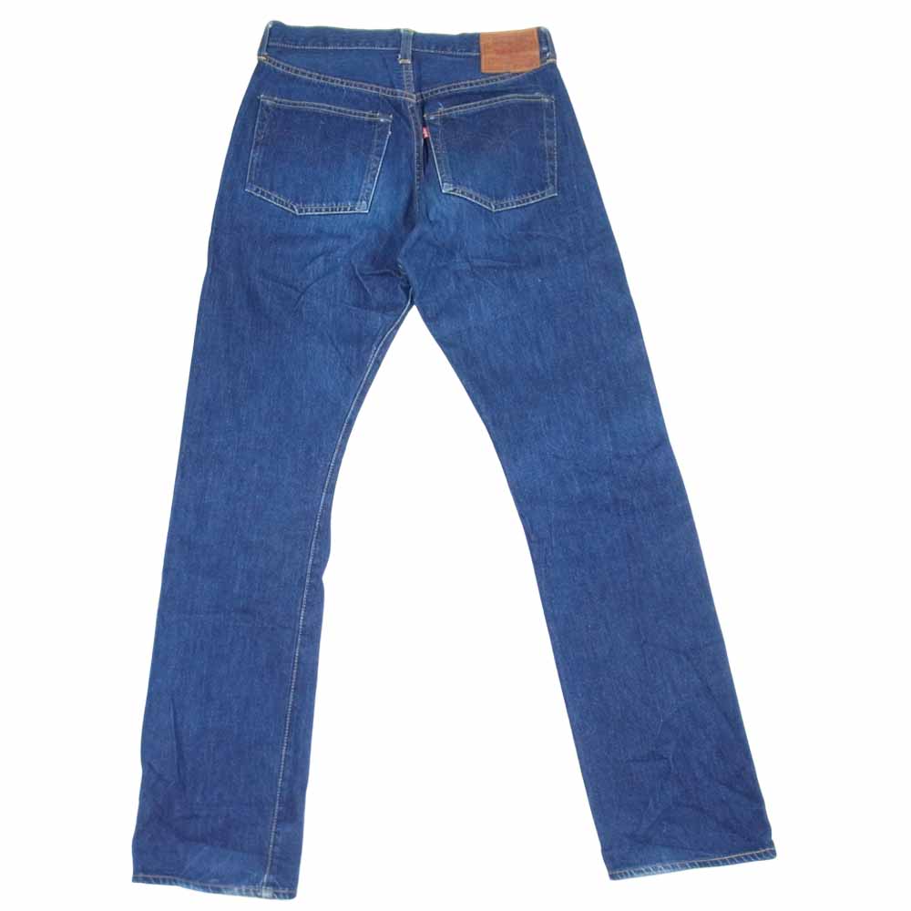 Levi's リーバイス 44501-0022 米国製 復刻 LVC 大戦モデル BIGE ボタン裏刻印555 月桂樹 S501XX デニム パンツ インディゴブルー系 32【中古】