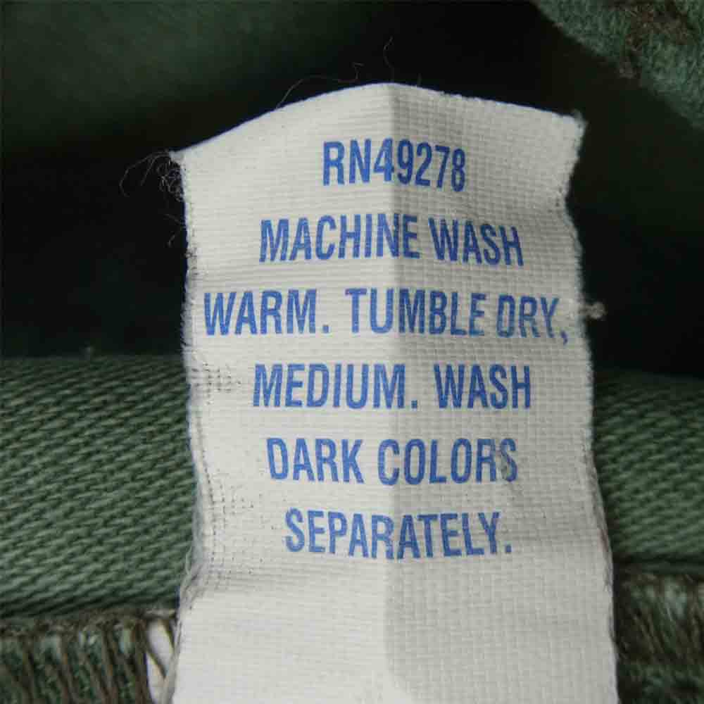 ガンホー RN49278 FATIGUE PANT ファティーグ ワーク ベイカー パンツ アメリカ製 グリーン系【中古】