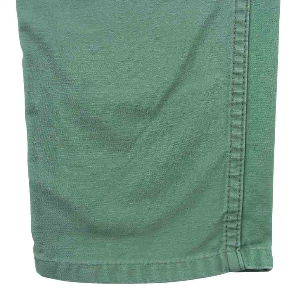 ガンホー RN49278 FATIGUE PANT ファティーグ ワーク ベイカー パンツ アメリカ製 グリーン系【中古】