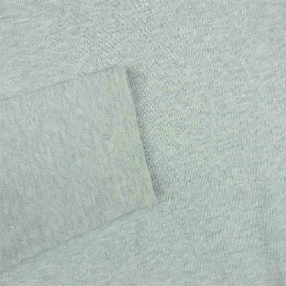 SAINT JAMES セントジェームス RN130787 バスク 長袖 Tシャツ コットン フランス製 ライトグレー系 M【中古】