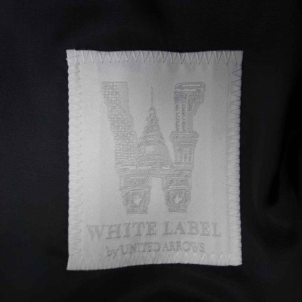 UNITED ARROWS ユナイテッドアローズ 1123-259-2006 WHITE LABEL ホワイトレーベル セットアップ ブラック系 44【中古】
